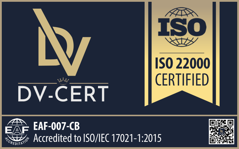 ISO 22000 – DOSINIA LUXURY RESORT